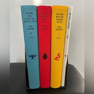 The Girl with the Dragon Tattoo 3 book set